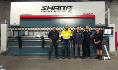 Sharp Sheetmetal Durma Press Brake